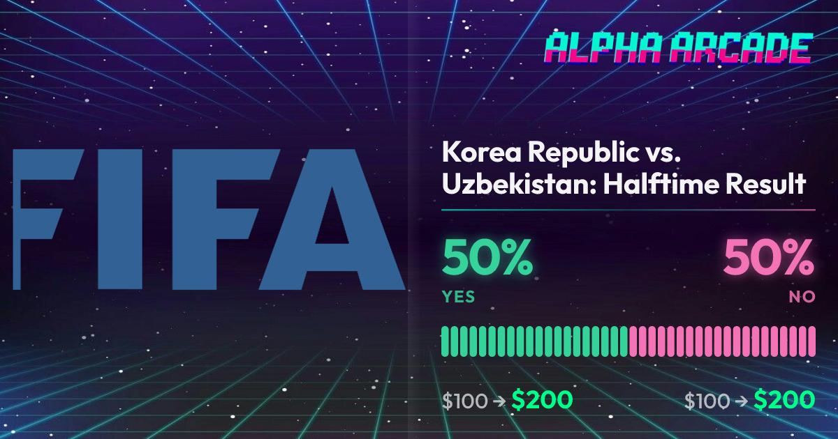 YES 50% / NO 50%