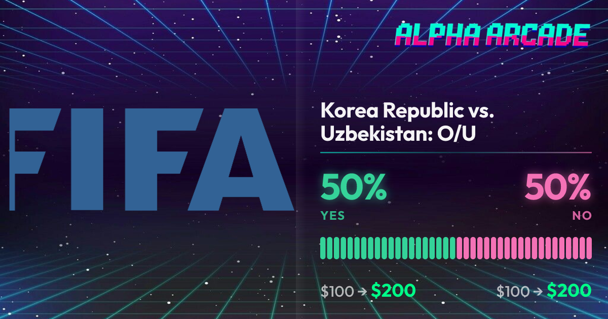 YES 50% / NO 50%
