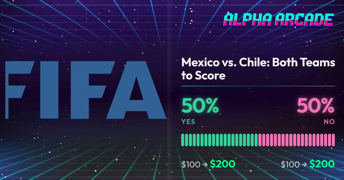 YES 50% / NO 50%