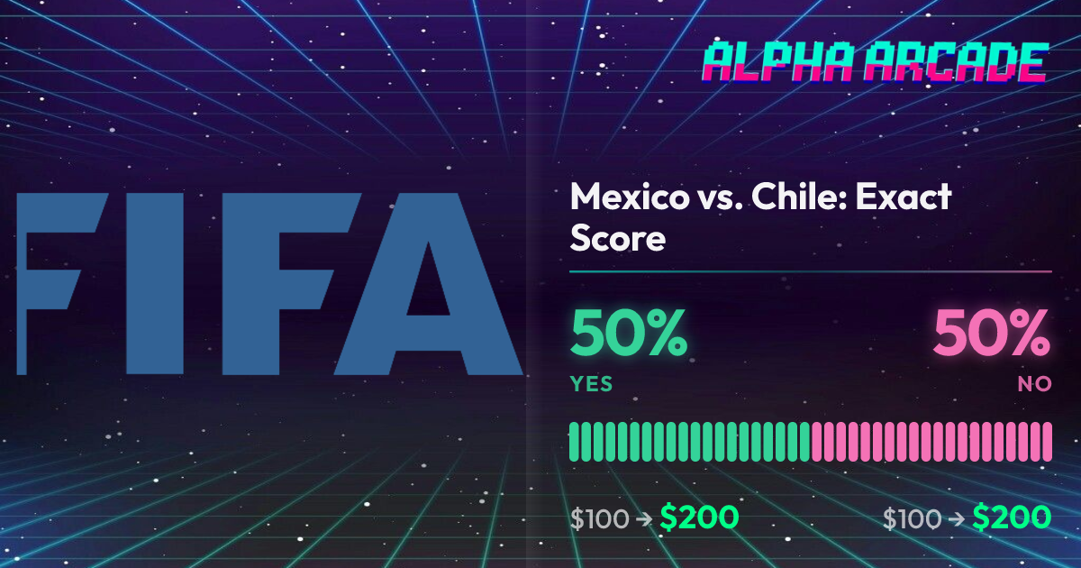 YES 50% / NO 50%