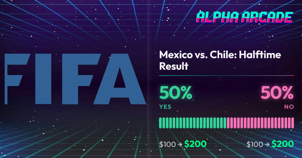 YES 50% / NO 50%