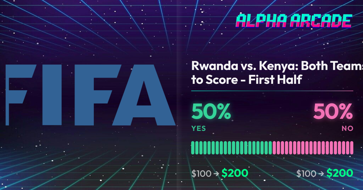 YES 50% / NO 50%
