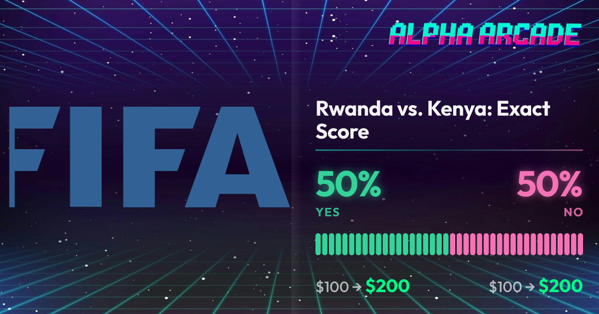 YES 50% / NO 50%