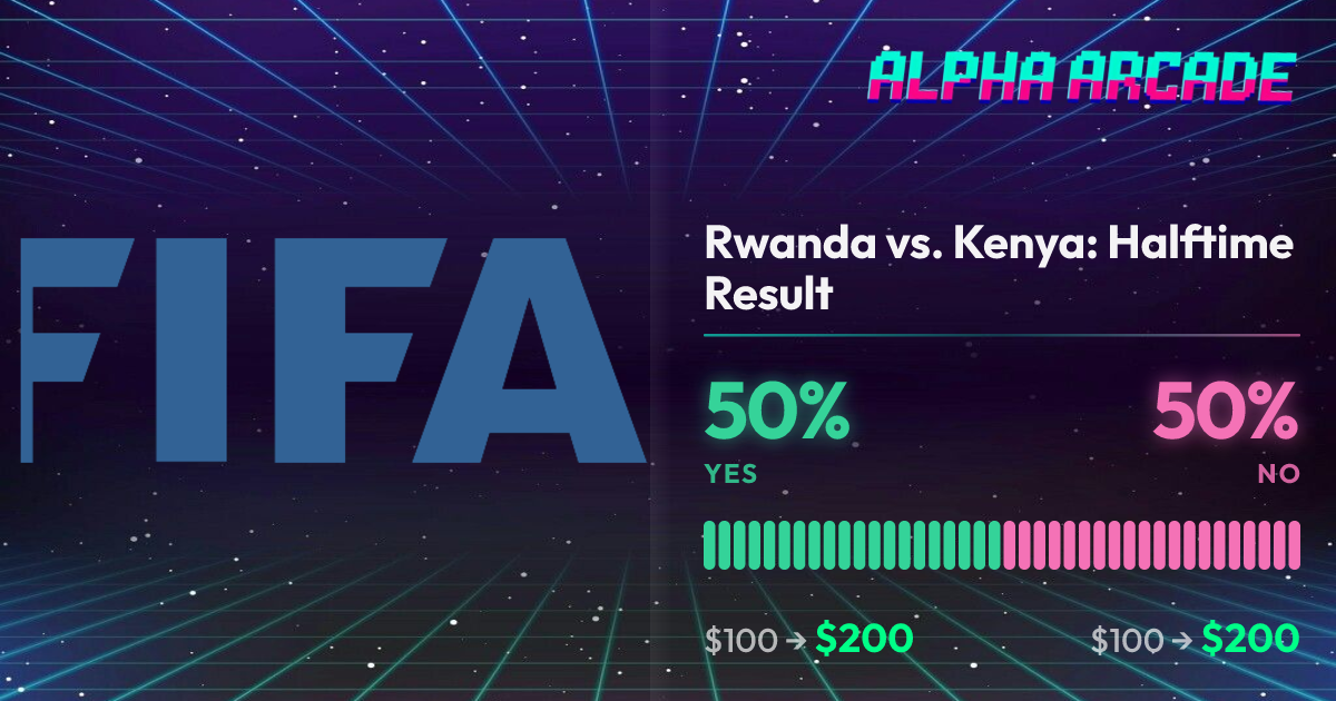 YES 50% / NO 50%