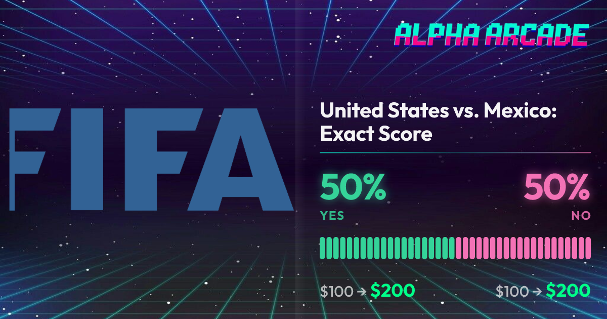 YES 50% / NO 50%
