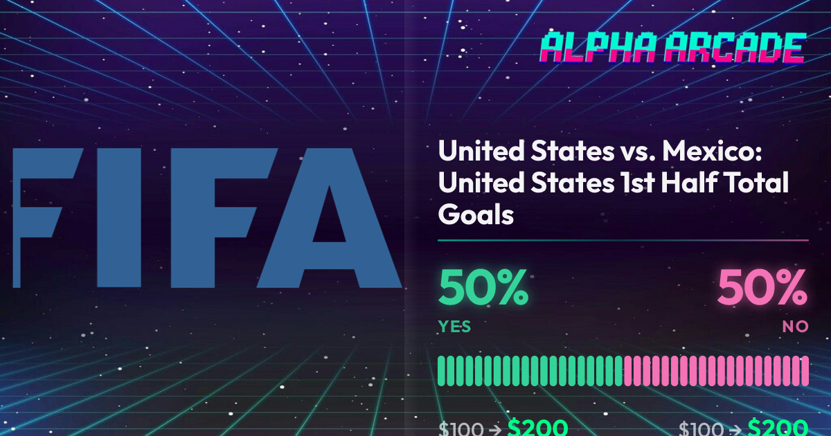 YES 50% / NO 50%