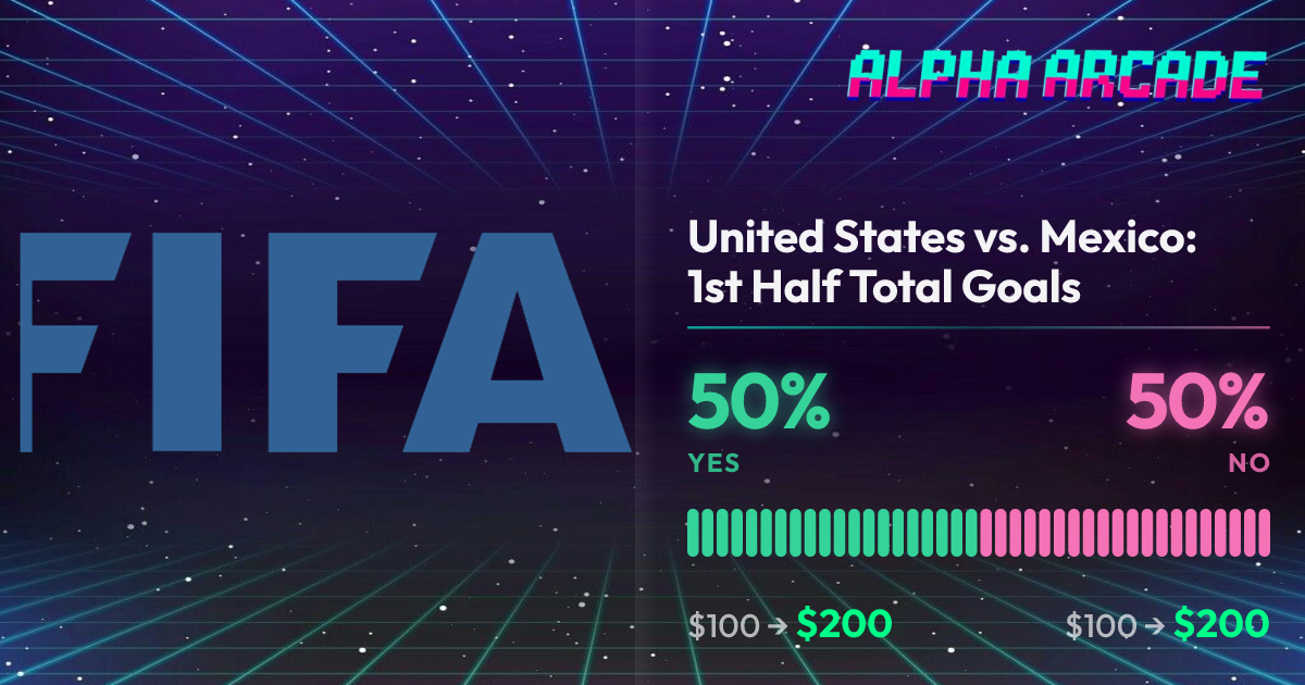 YES 50% / NO 50%