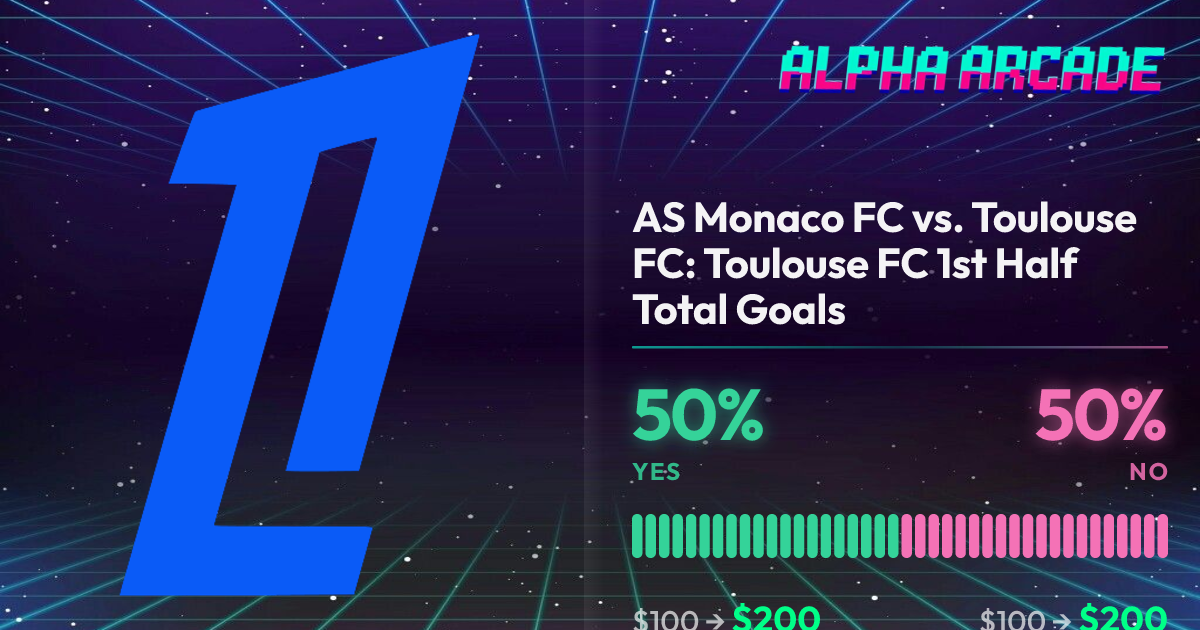 YES 50% / NO 50%