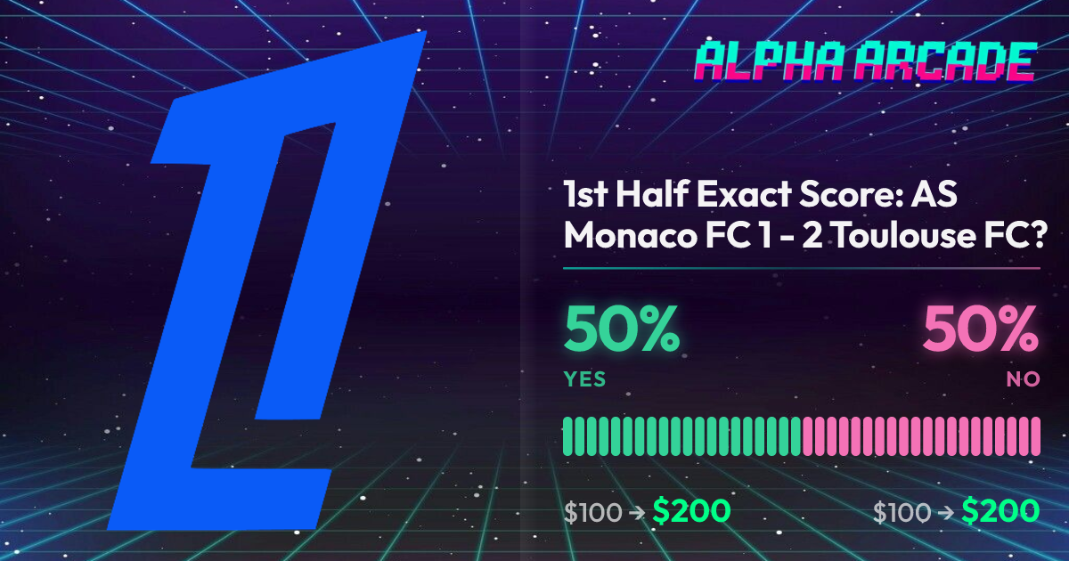 YES 50% / NO 50%