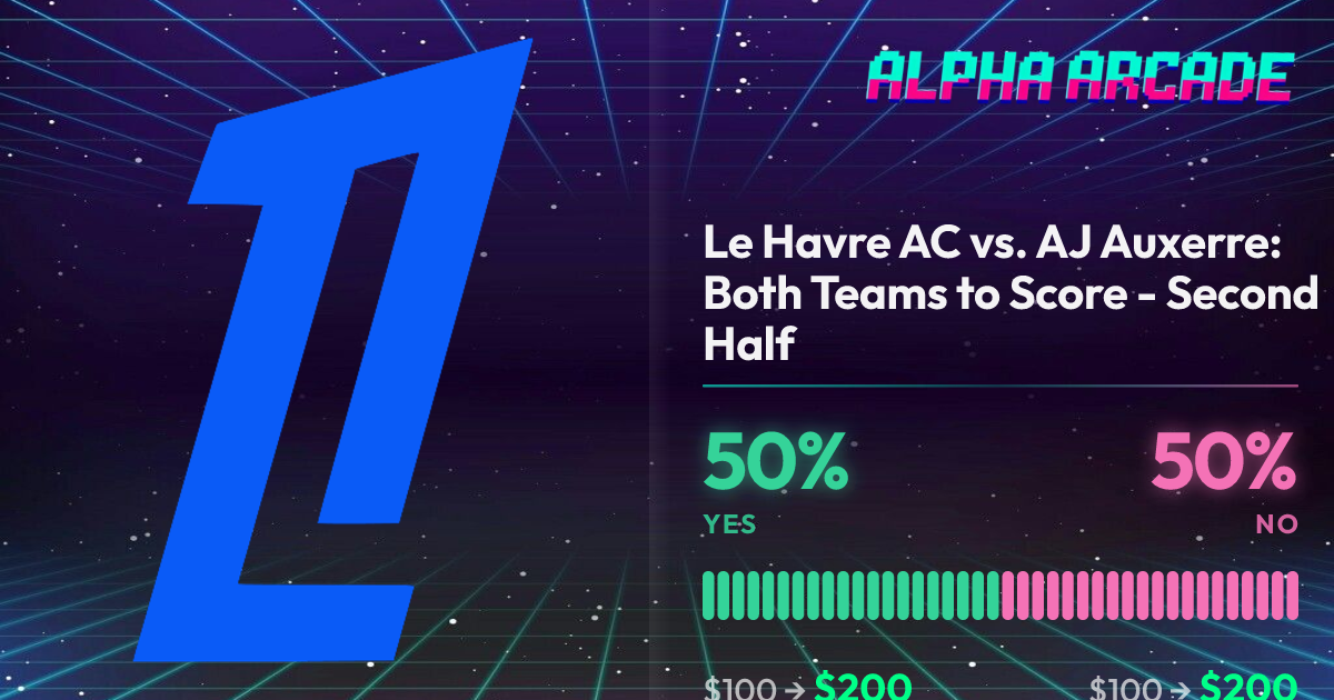 YES 50% / NO 50%