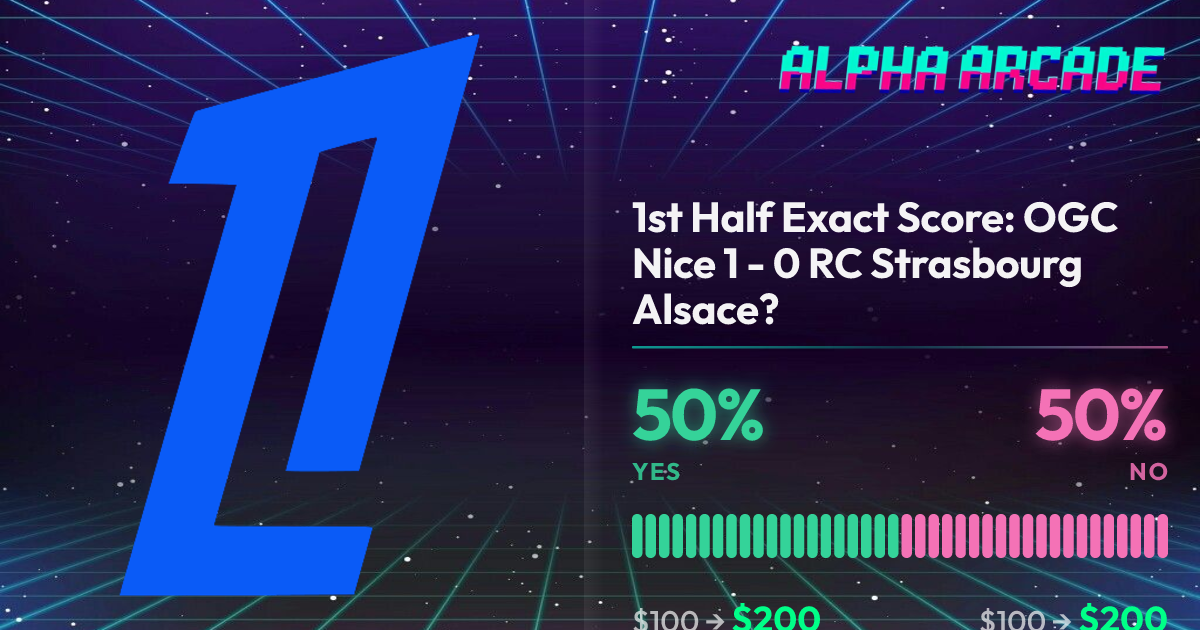YES 50% / NO 50%