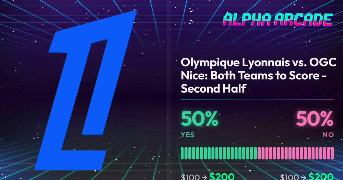 YES 50% / NO 50%