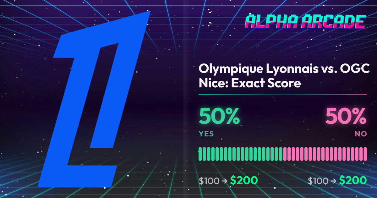 YES 50% / NO 50%