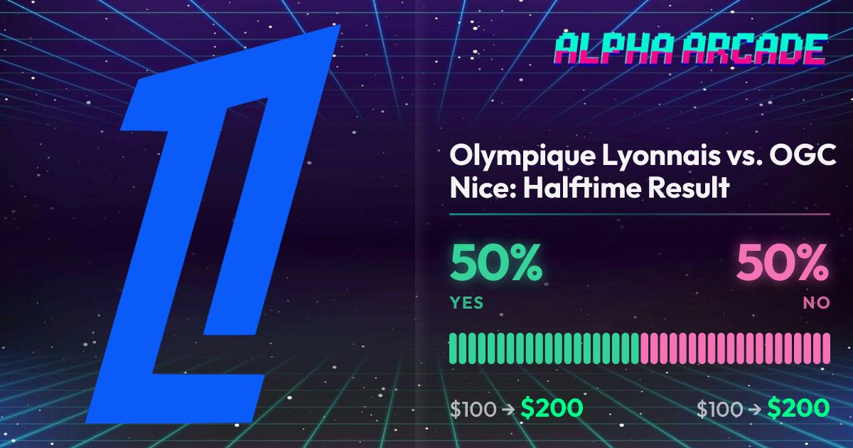 YES 50% / NO 50%