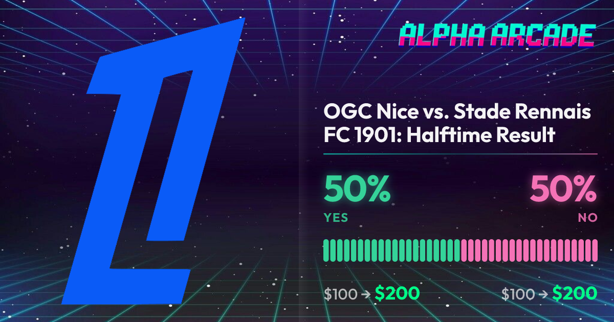 YES 50% / NO 50%
