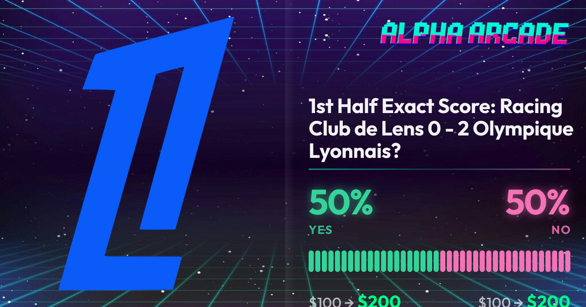 YES 50% / NO 50%