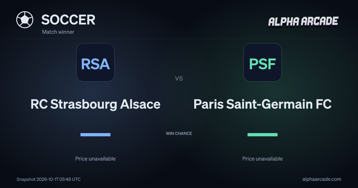 SOCCER: RC Strasbourg Alsace — / Paris Saint-Germain FC —