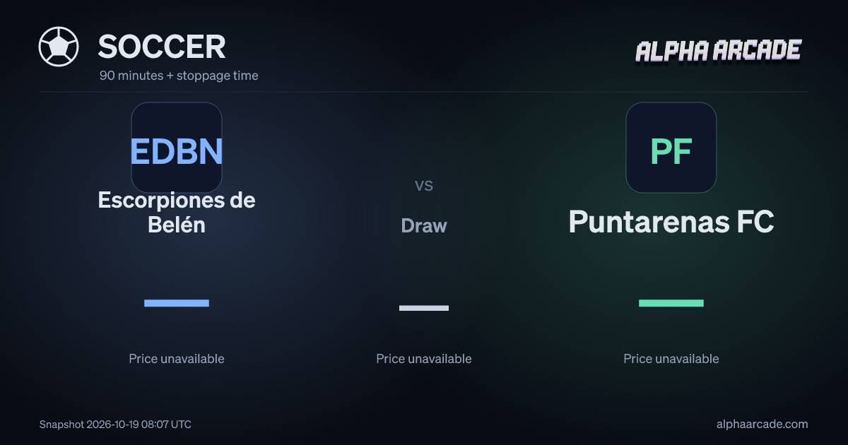 SOCCER: Escorpiones de Belén — / Draw — / Puntarenas FC —