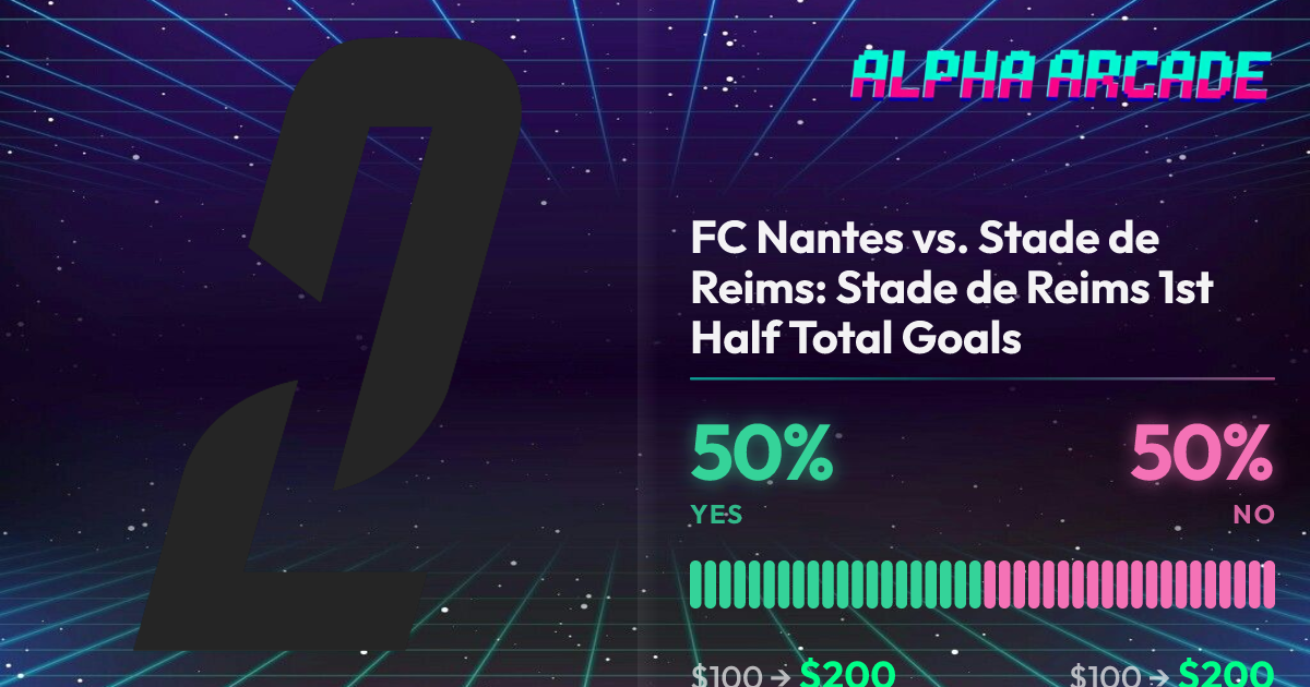 YES 50% / NO 50%