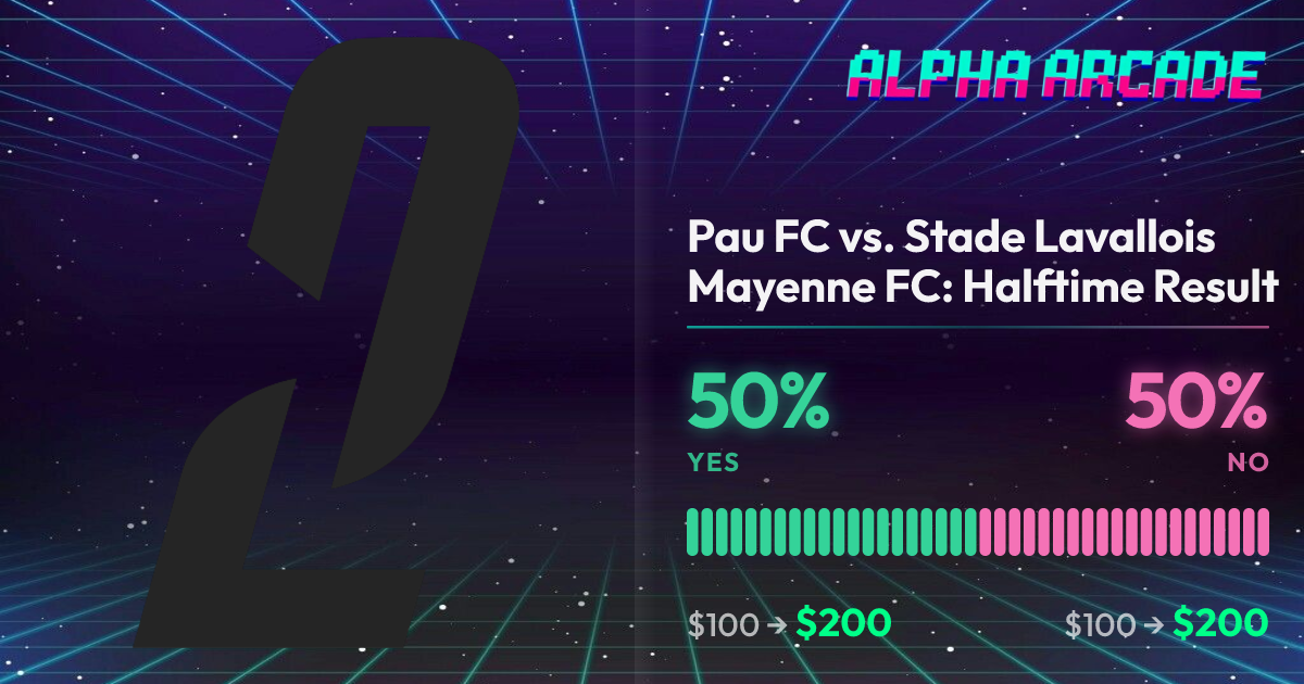 YES 50% / NO 50%