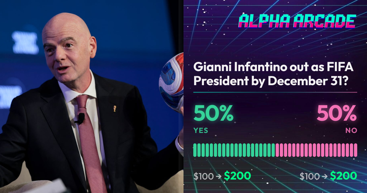 YES 50% / NO 50%