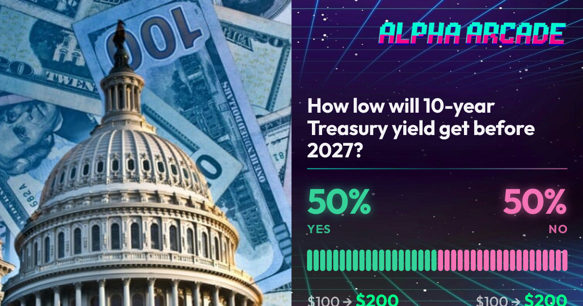 YES 50% / NO 50%