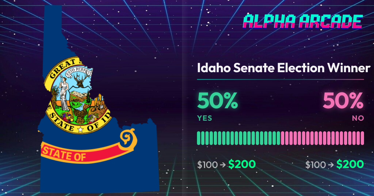 YES 50% / NO 50%