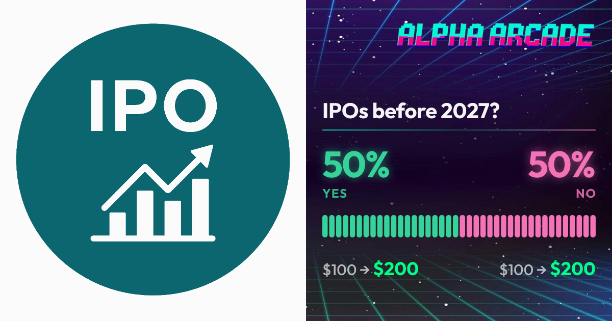 YES 50% / NO 50%