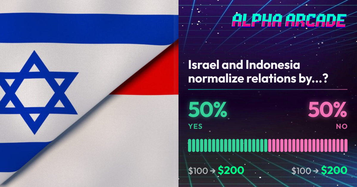 YES 50% / NO 50%