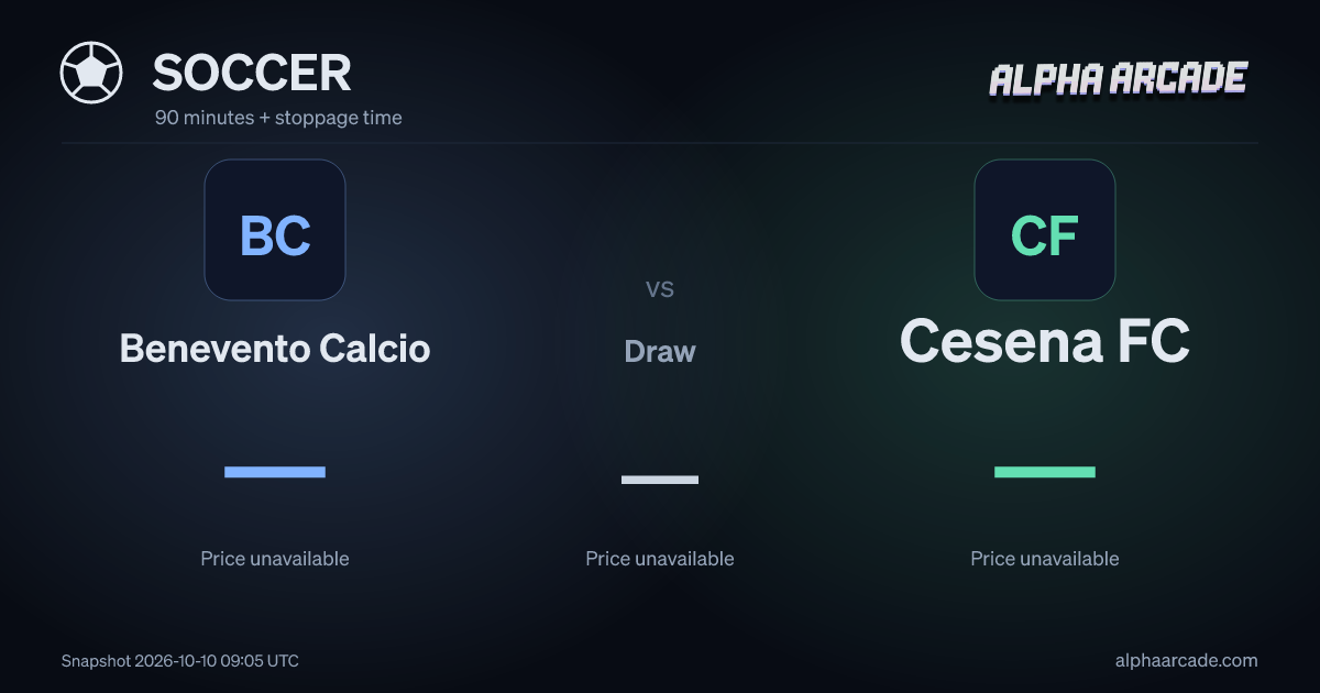 SOCCER: Benevento Calcio — / Draw — / Cesena FC —