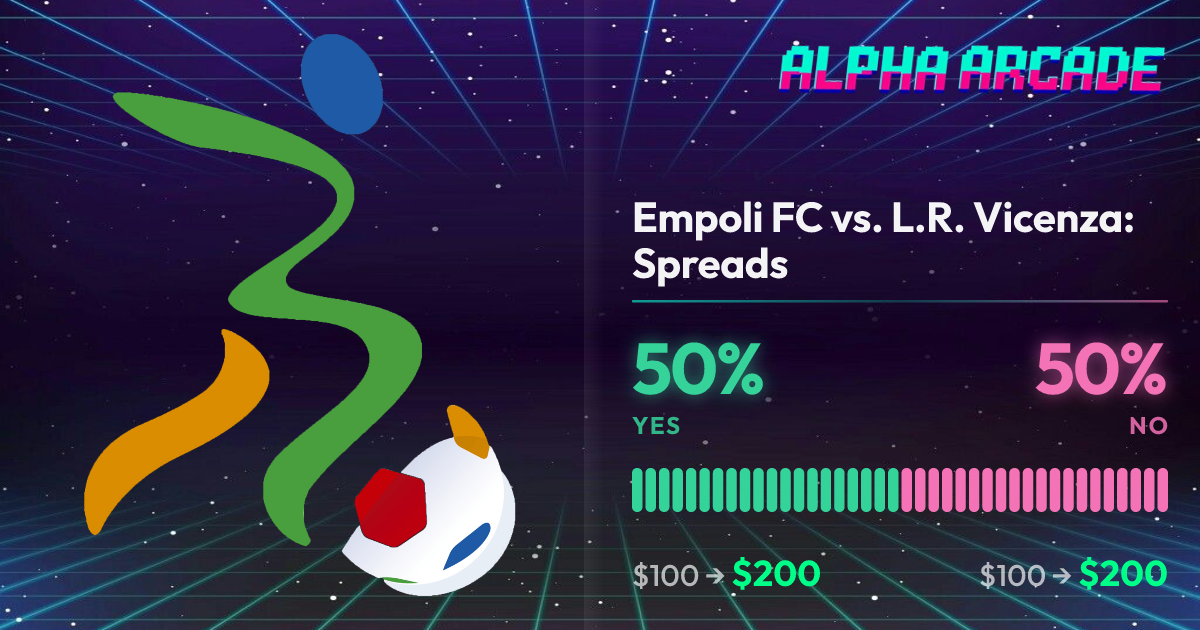 YES 50% / NO 50%