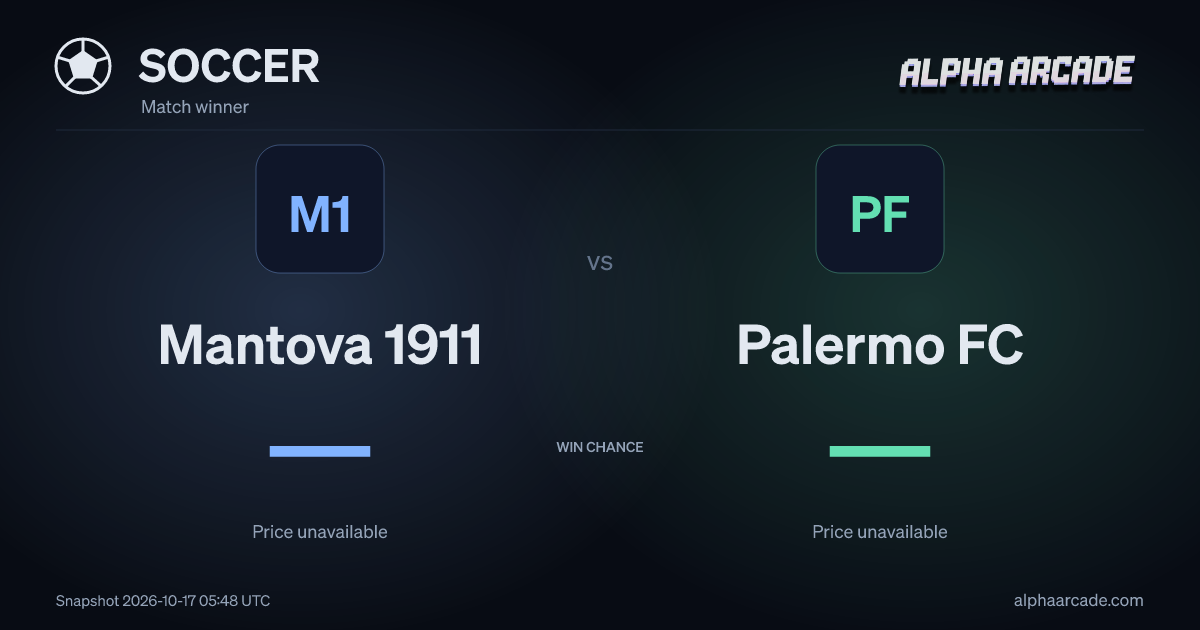 SOCCER: Mantova 1911 — / Palermo FC —