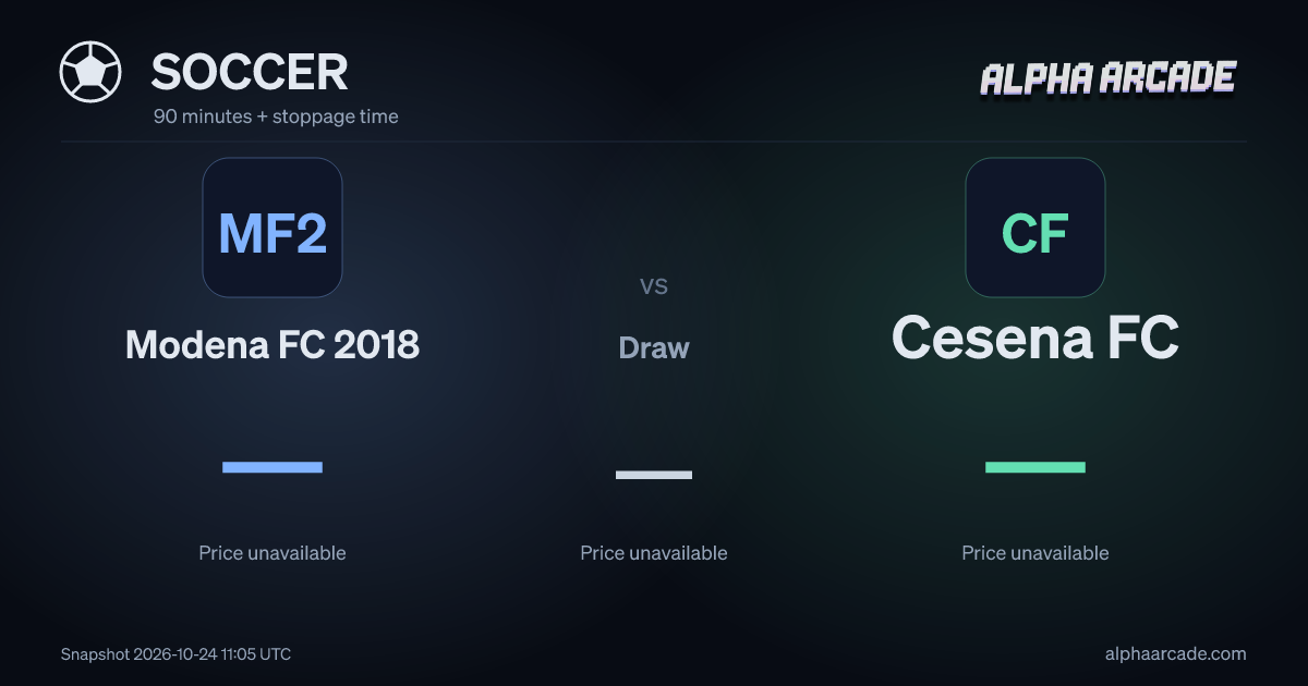 SOCCER: Modena FC 2018 — / Draw — / Cesena FC —