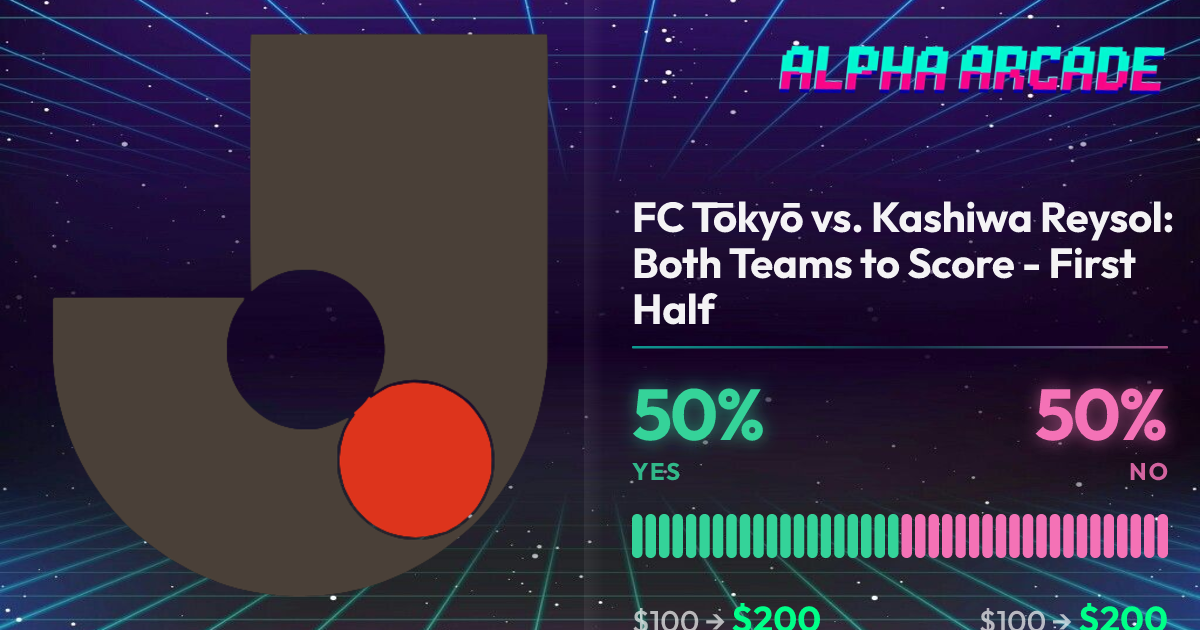 YES 50% / NO 50%