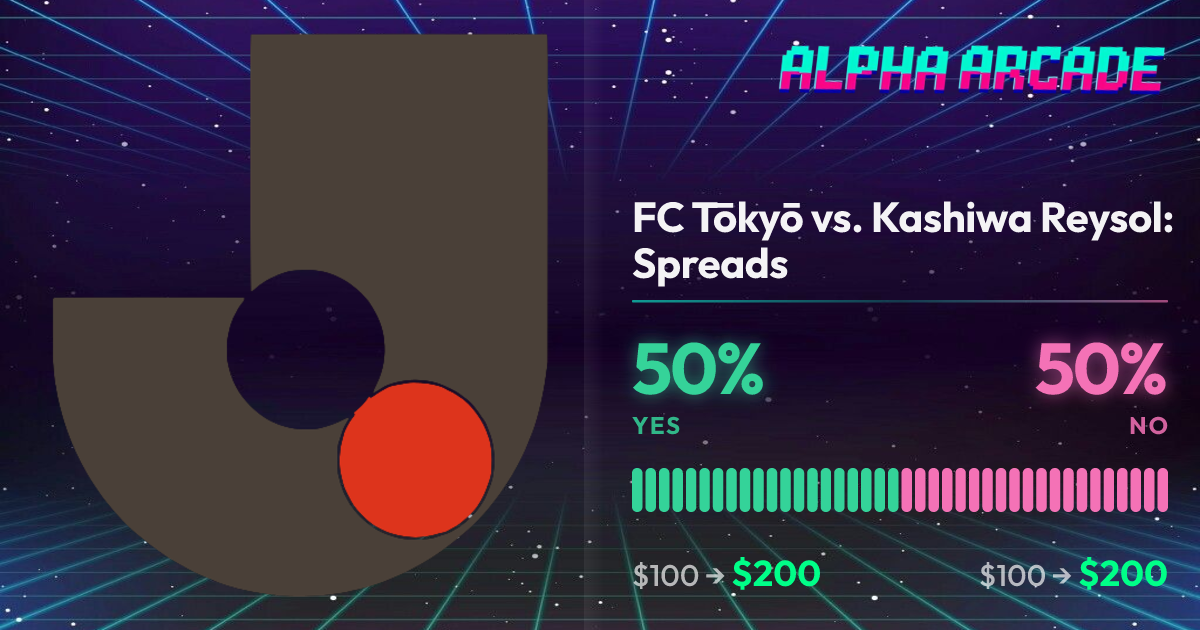 YES 50% / NO 50%