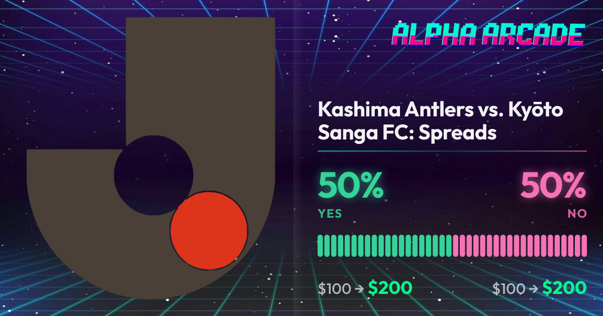 YES 50% / NO 50%