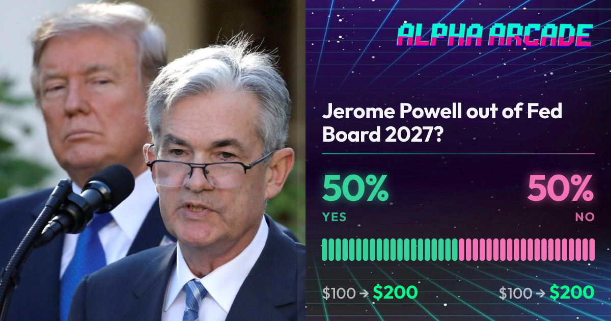 YES 50% / NO 50%
