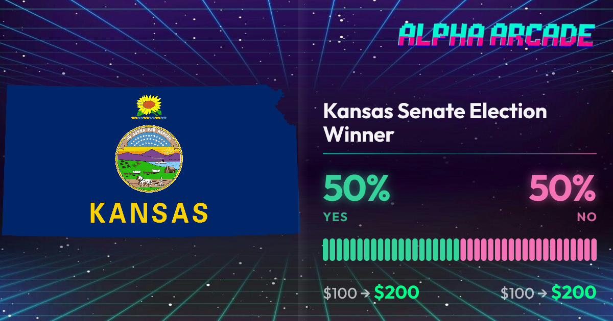 YES 50% / NO 50%