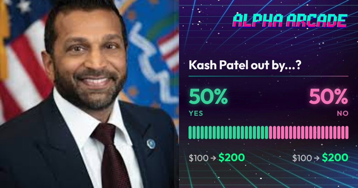 YES 50% / NO 50%