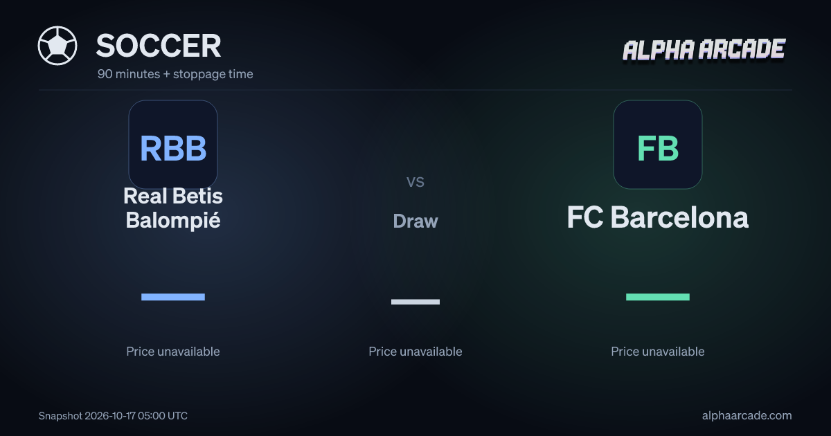 SOCCER: Real Betis Balompié — / Draw — / FC Barcelona —