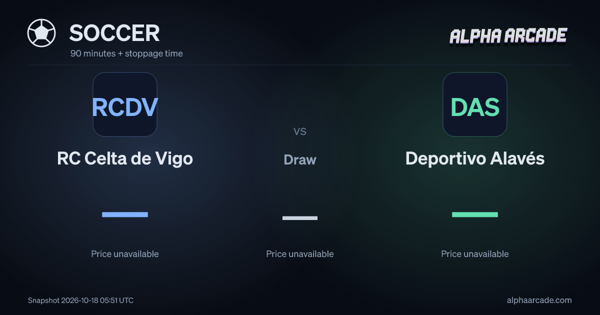 SOCCER: RC Celta de Vigo — / Draw — / Deportivo Alavés —