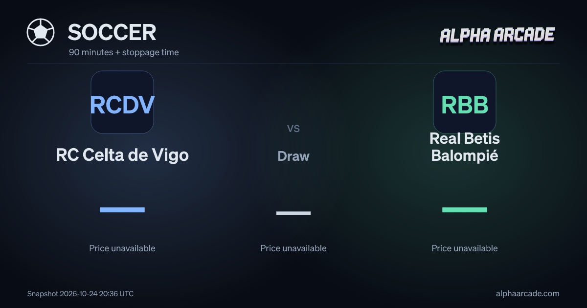 SOCCER: RC Celta de Vigo — / Draw — / Real Betis Balompié —