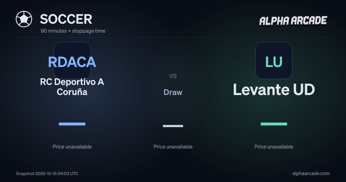 SOCCER: RC Deportivo A Coruña — / Draw — / Levante UD —