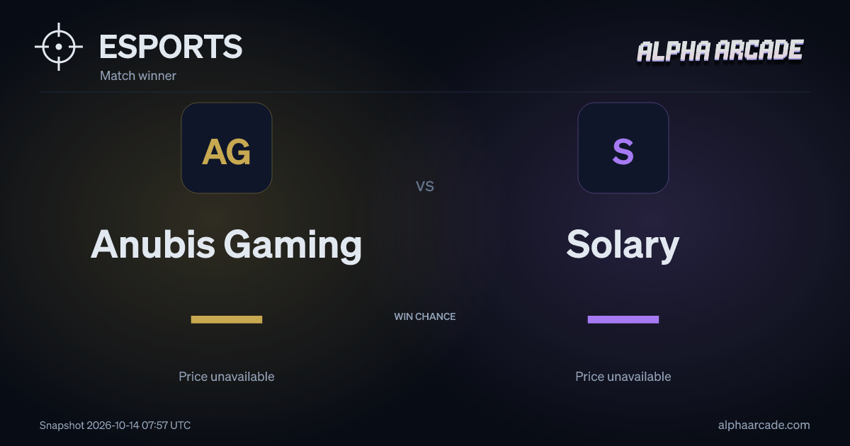 ESPORTS: Anubis Gaming — / Solary —