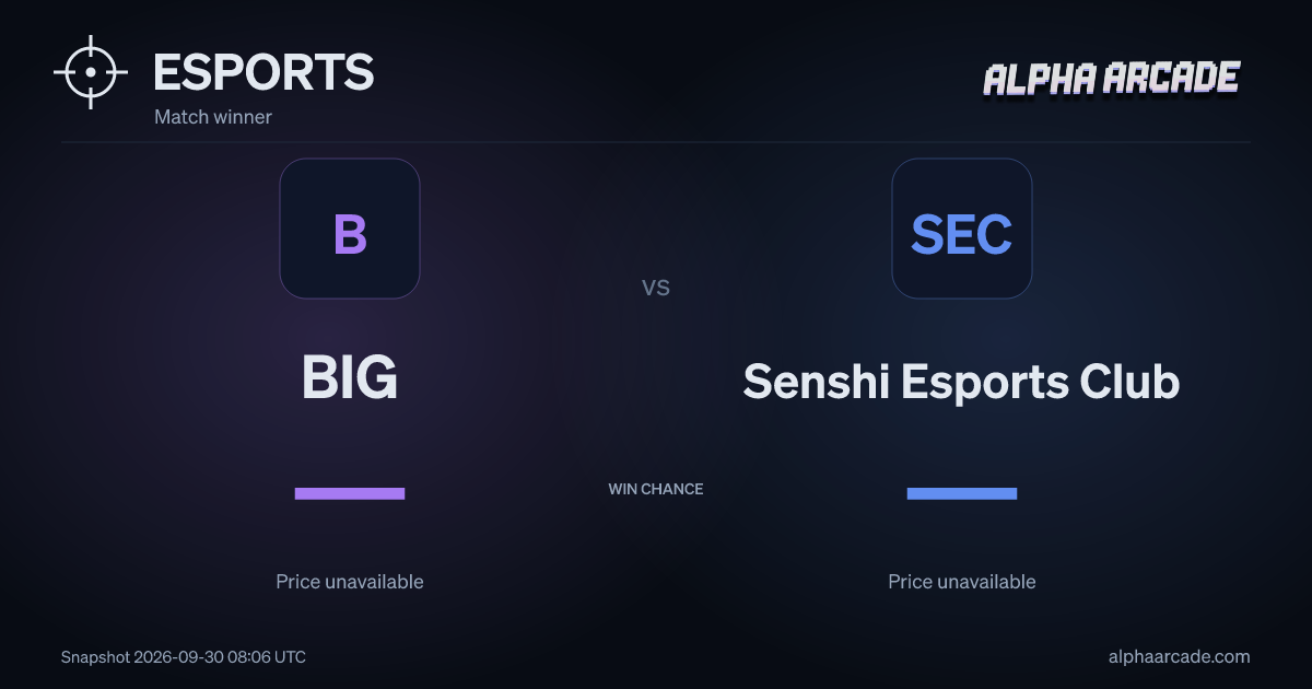 ESPORTS: BIG — / Senshi Esports Club —