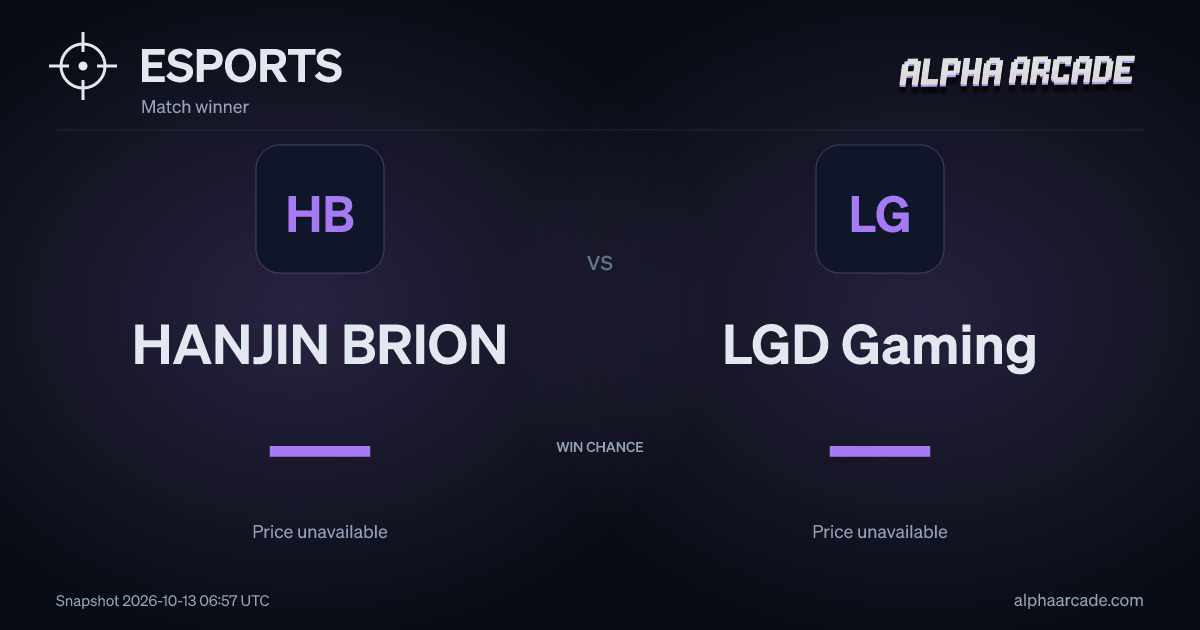 ESPORTS: HANJIN BRION — / LGD Gaming —