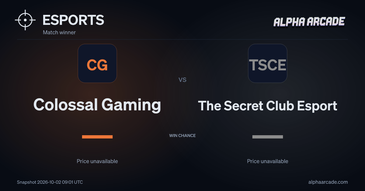ESPORTS: Colossal Gaming — / The Secret Club Esport —