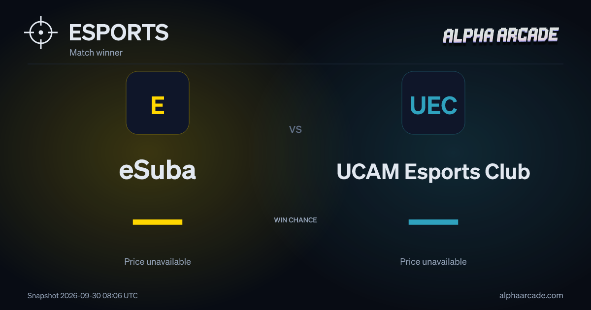 ESPORTS: eSuba — / UCAM Esports Club —
