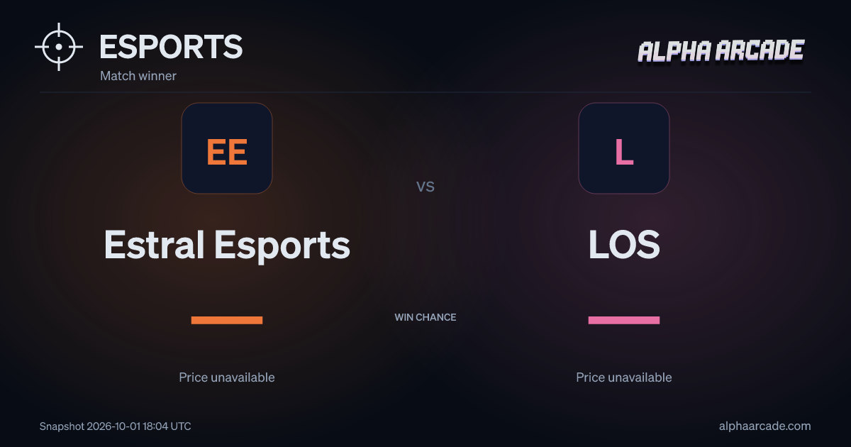 ESPORTS: Estral Esports — / LOS —