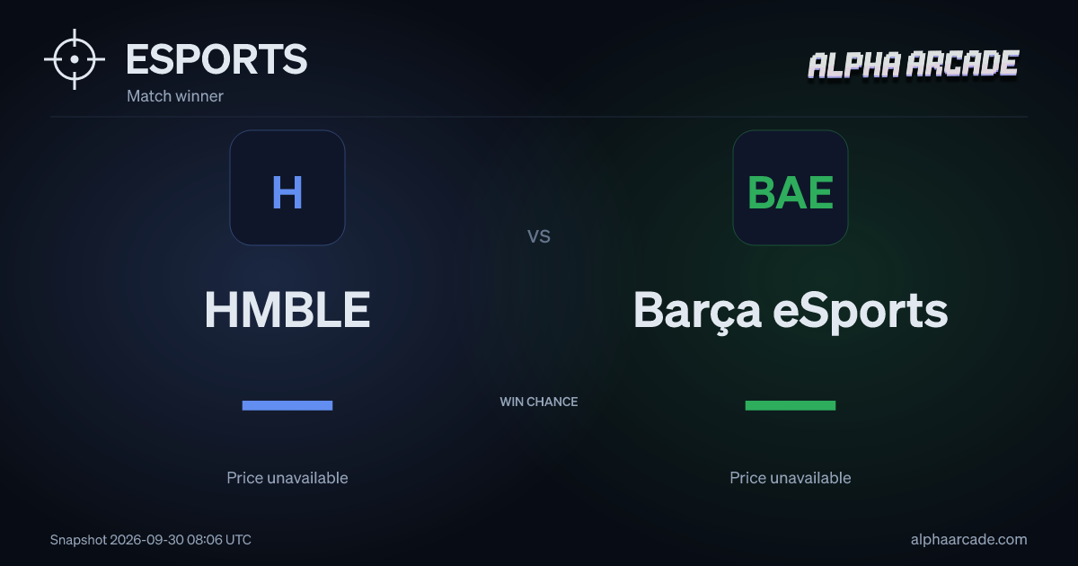 ESPORTS: HMBLE — / Barça eSports —